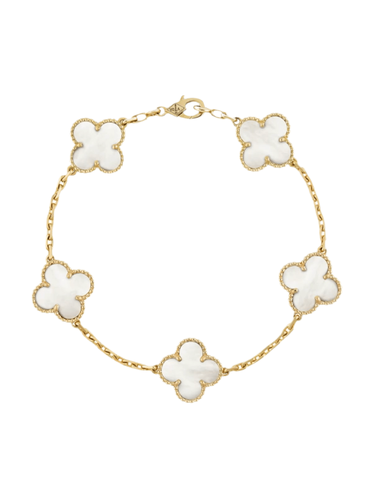 Bracelet Amara - Or et Blanc