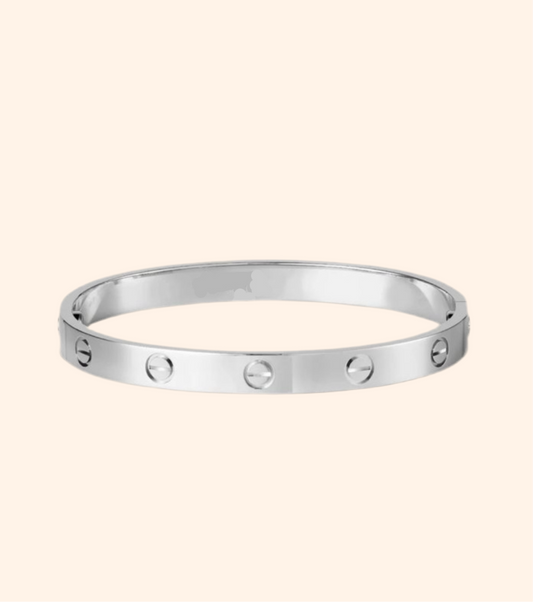 Velina Bangle-Silver