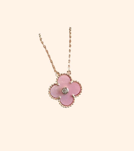 Irisera necklace-Pink