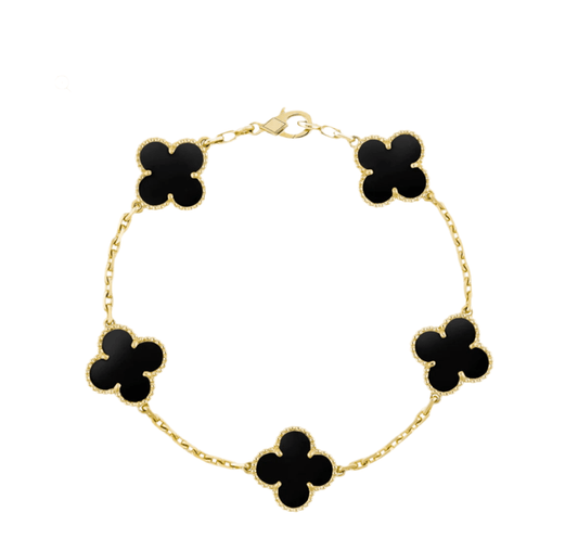 Amara bracelet-Gold & Black